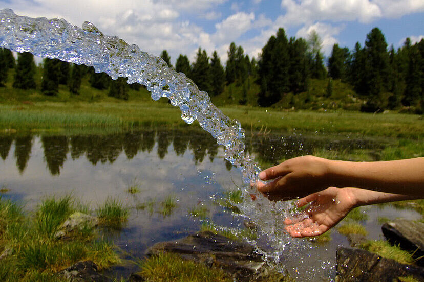 Foto Wasserstrahl