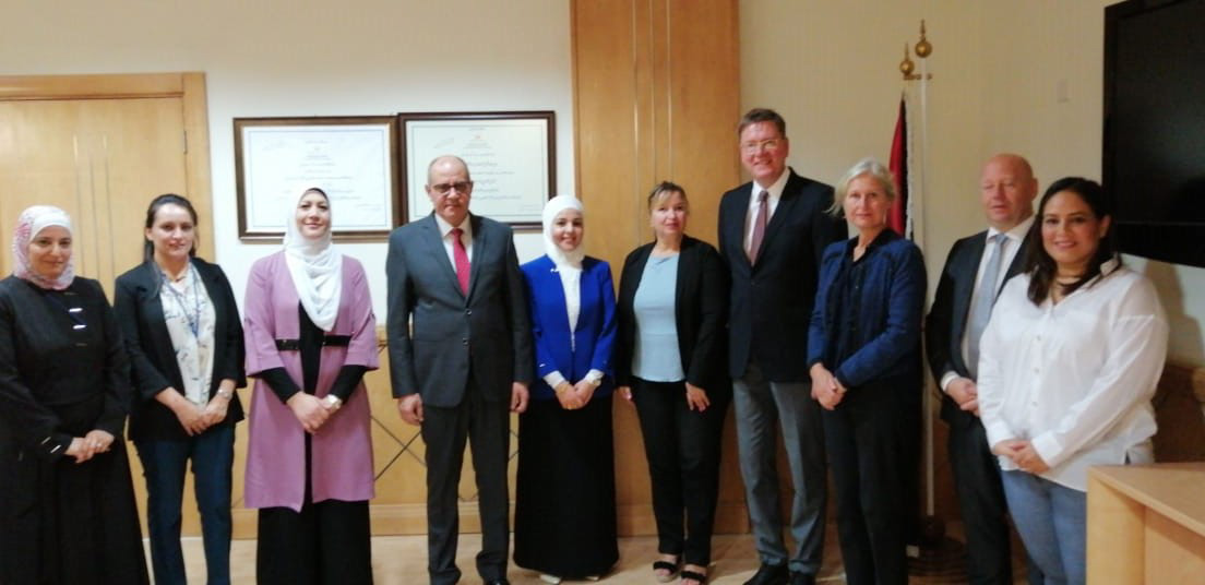 Photo of Jordan delegation